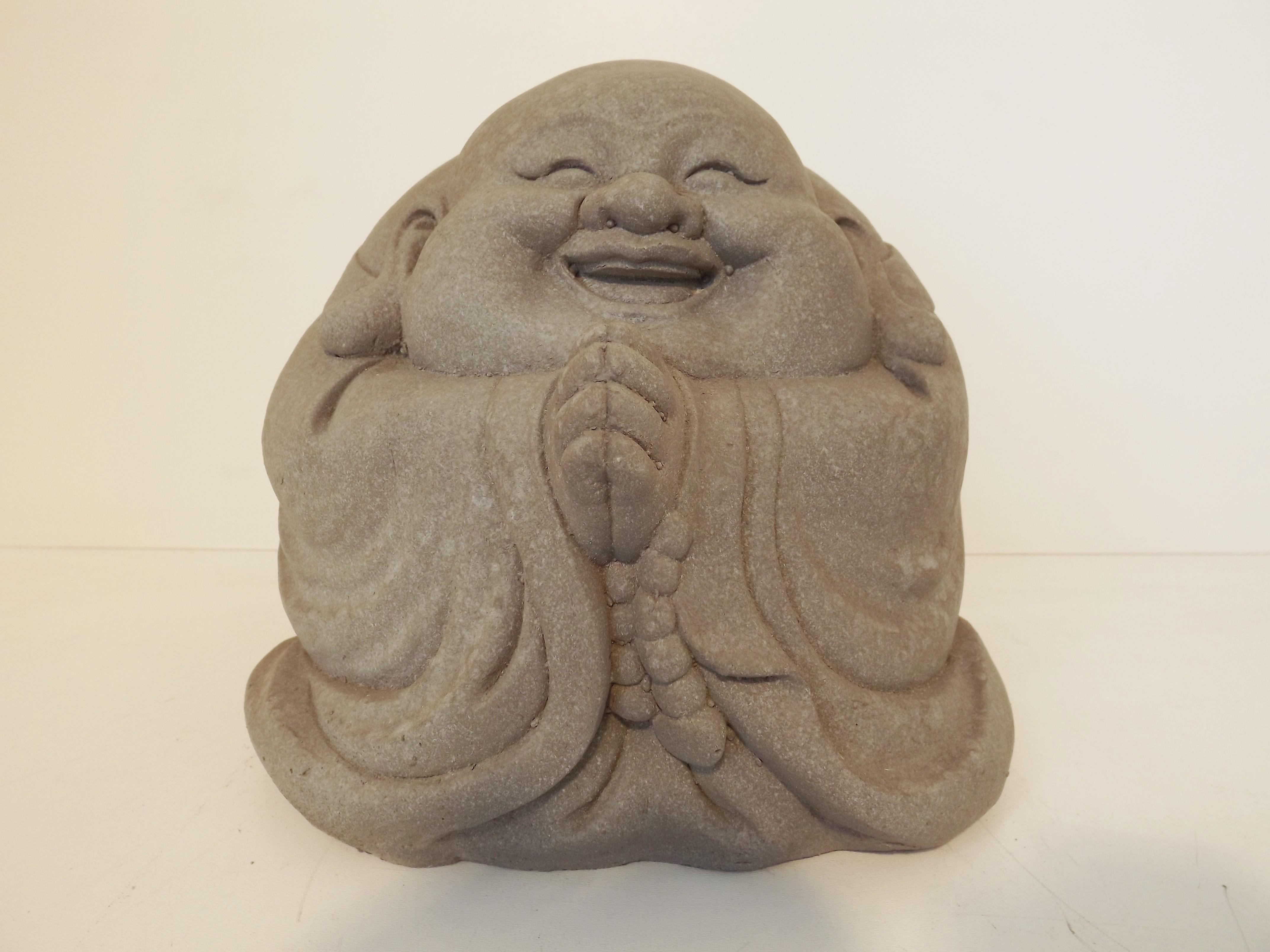Lucky Happy Buddha Garden Decoration Granite