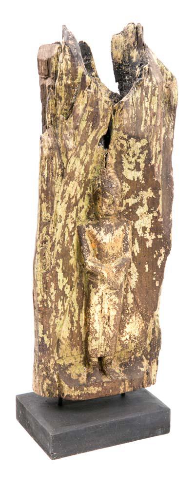 Standing Buddha Handcrafted Wood A