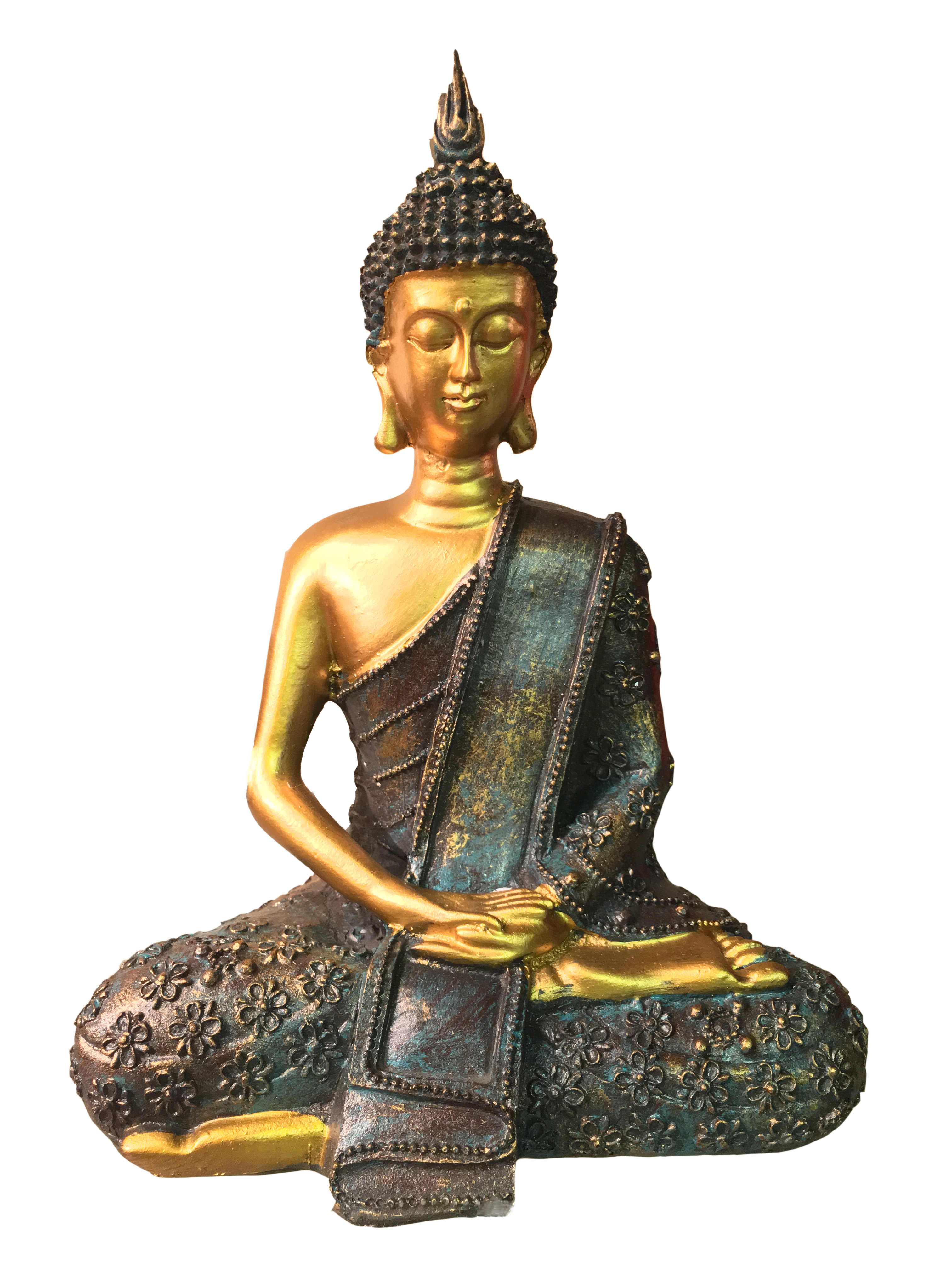 Thai Buddha Teal Small