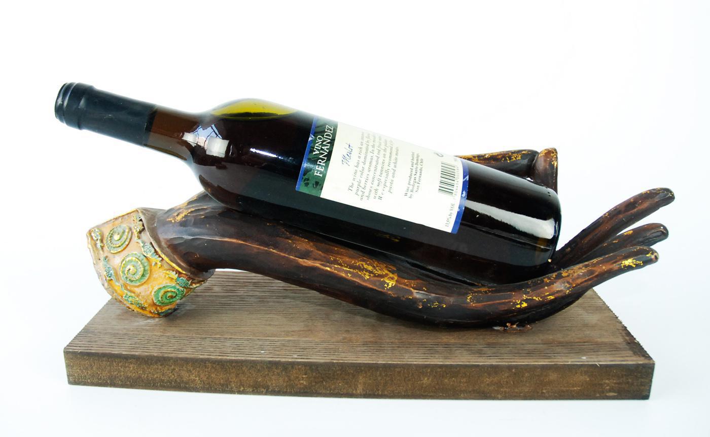 Wineholder Buddha Hand A Home Accessories Decoration